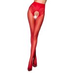 Эротические колготки Passion TIOPEN 006 3/4 (30 den), с вырезом, имитация трусиков
