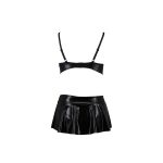Комплект белья под латекс Passion DEBY SET , лиф, мини-юбочка, стринги