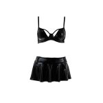 Комплект белья под латекс Passion DEBY SET , лиф, мини-юбочка, стринги