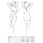 Комплект белья под латекс Passion DEBY SET , лиф, мини-юбочка, стринги
