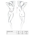 Напівпрозорий корсет Passion Exclusive MIRAJANE CORSET XXL