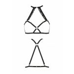 Портупея зі стреп з мереживом Passion Exclusive LORRY BRA