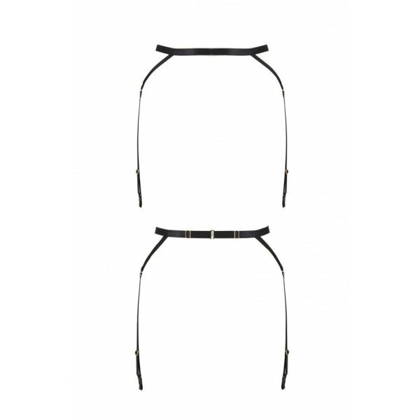 Пояс-стрепи з підв'язками для панчох Passion Exclusive MEGGY GARTER BELT