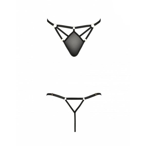 Стрінги зі стреп Passion Exclusive MEGGY THONG