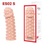 Насадка на член Kokos Extreme Sleeve ES.02 размер потовщувальна, стимулюючий рельєф