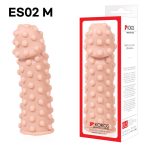 Насадка на член Kokos Extreme Sleeve ES.02 розмір потовщувальна, стимулюючий рельєф