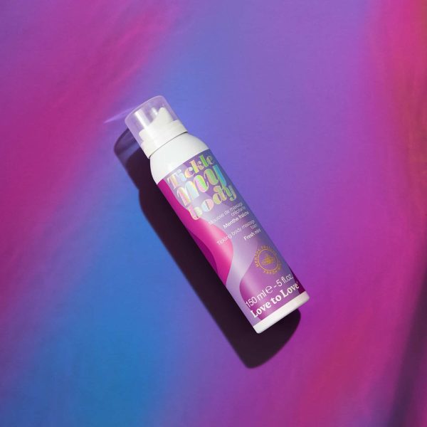 Массажная пена Love To Love TICKLE MY BODY Fresh Mint (150 мл) увлажняющая