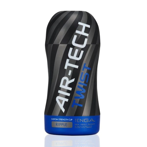 Мастурбатор Tenga Air-Tech Twist Ripple с изменяемой тугостью обхвата, эффект глубокого минета