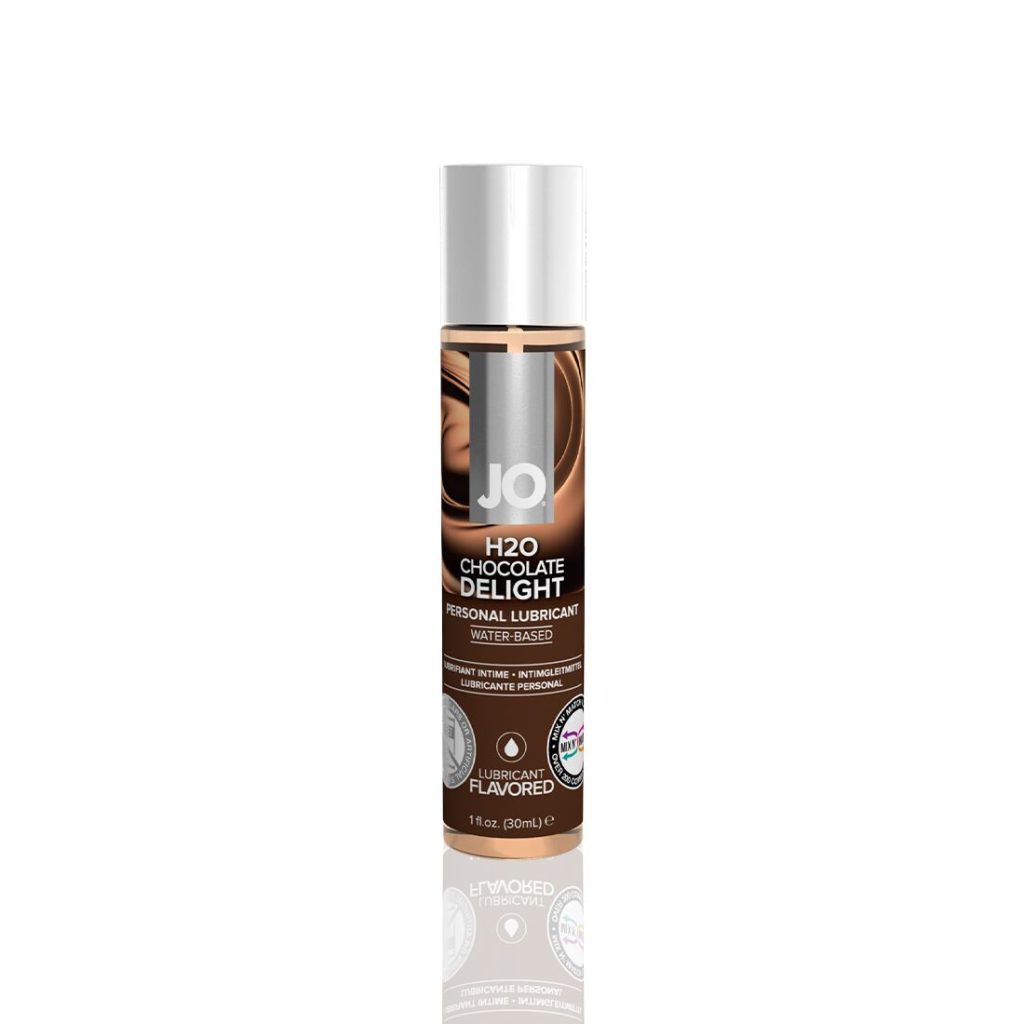 Змазка на водній основі JO H2O — Chocolate Delight (30 мл) без цукру, рослинний гліцерин