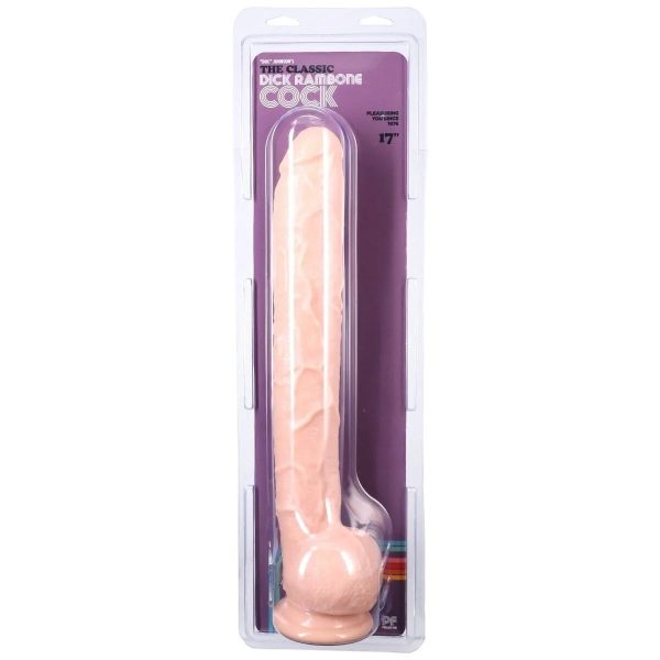 Фаллоимитатор Doc Johnson Dick Rambone Cock диаметр 6см, длина 42см, ПВХ
