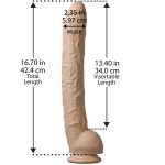 Фаллоимитатор Doc Johnson Dick Rambone Cock диаметр 6см, длина 42см, ПВХ