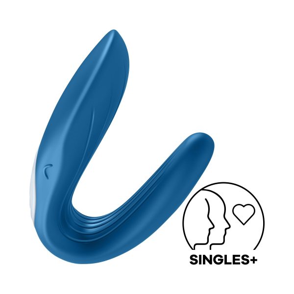 Вибратор для пар Satisfyer Double Whale с двумя моторчиками