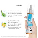 Очищающий спрей JO NATURALOVE – ORGANIC (120 мл) без сульфатов, триклозана и спирта