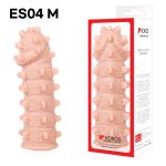 Насадка на член Kokos Extreme Sleeve ES.04 розмір потовщувальна, стимулюючий рельєф