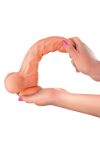 Фаллоимитатор с подвижной крайней плотью Real Body — Real Brad, диаметр 4 см, TPE