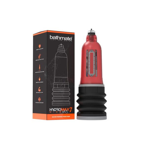 Гидропомпа Bathmate Hydromax 7 WideBoy для члена длиной от 12,5 до 18 см, диаметр до 5,5 см