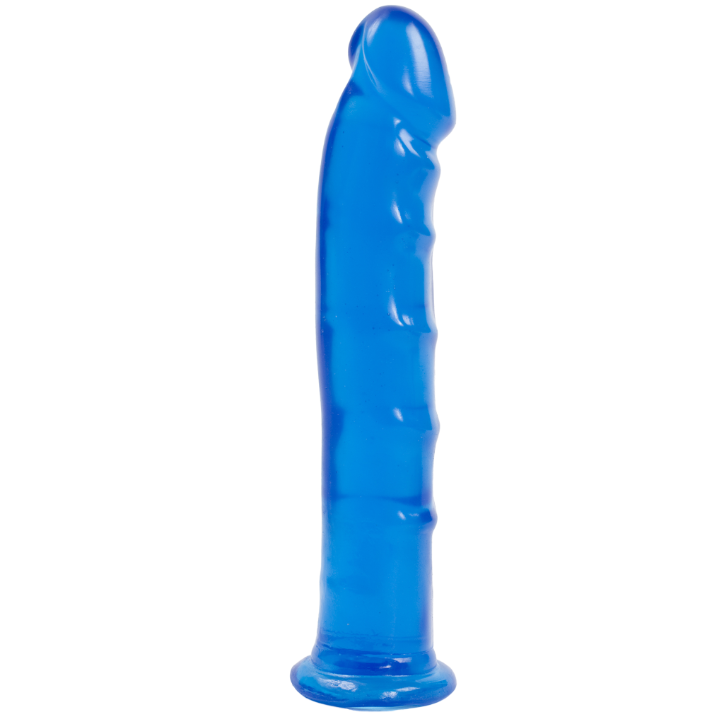 Фаллоимитатор Doc Johnson Jelly Jewels Dong & Suction Cup диаметр 3,6см, антибактериальный ПВХ