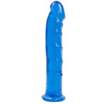 Фаллоимитатор Doc Johnson Jelly Jewels Dong & Suction Cup диаметр 3,6см, антибактериальный ПВХ