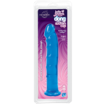 Фаллоимитатор Doc Johnson Jelly Jewels Dong & Suction Cup диаметр 3,6см, антибактериальный ПВХ