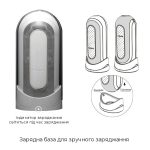 Вибромастурбатор Tenga Flip Zero Electronic Vibration изменяемая интенсивность, раскладной
