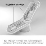 Вибромастурбатор Tenga Flip Zero Electronic Vibration изменяемая интенсивность, раскладной