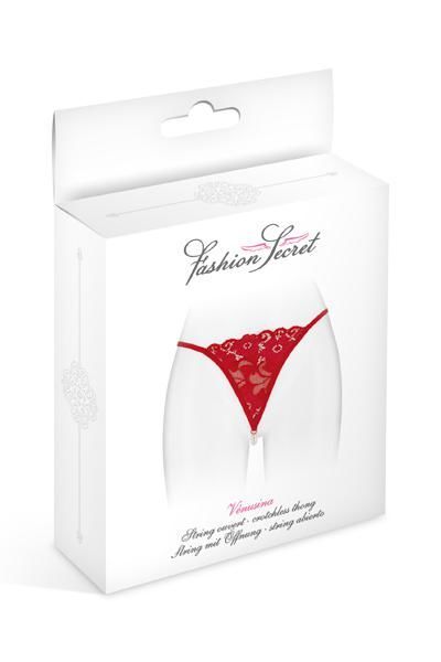 Трусики-стрінги з перлинною ниткою Fashion Secret VENUSINA