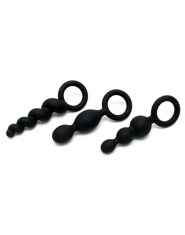 Набор анальных игрушек Satisfyer Plugs (set of 3) - Booty Call, макс. диаметр 3 см
