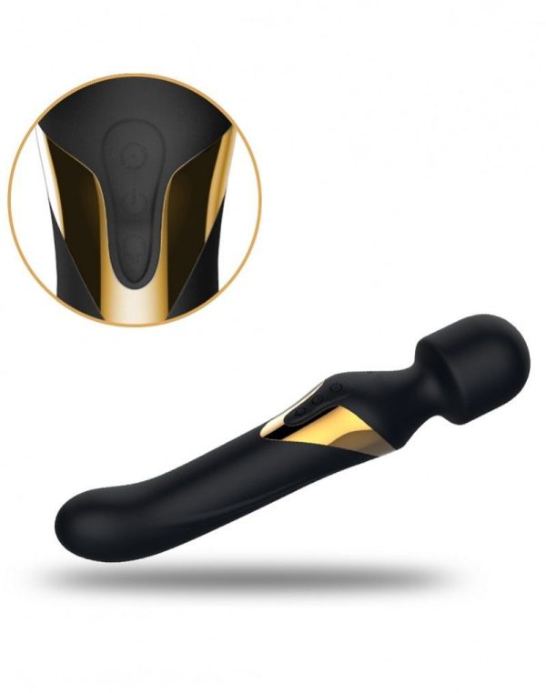 Вибромассажер 2в1 Dorcel Dual Orgasms классический массажер и вибратор с жемчужным массажем