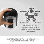 Вибромастурбатор Tenga Flip Zero Electronic Vibration изменяемая интенсивность, раскладной