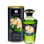 Органическое согревающее масло Shunga Aphrodisiac Warming Oil – Exotic tea (100 мл) без сахара