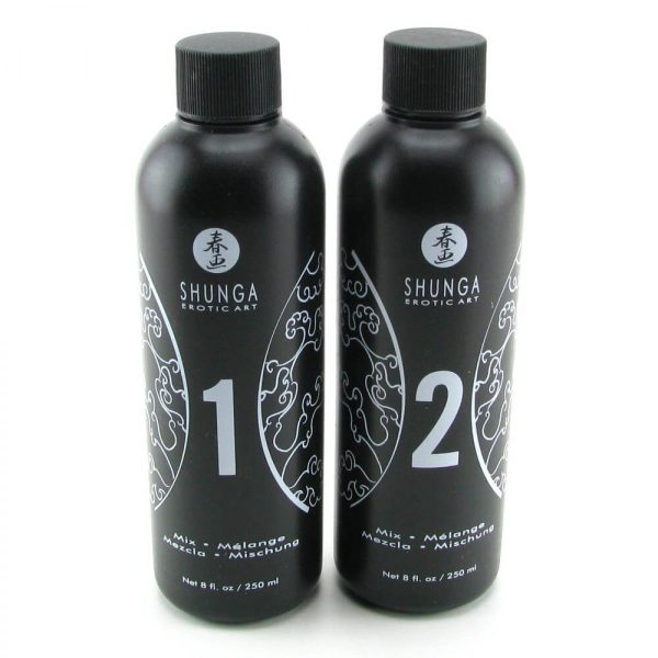 Гель для NURU-массажа Shunga Oriental Body-to-Body – Sparkling Strawberry Wine плюс простыня