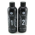 Гель для NURU-массажа Shunga Oriental Body-to-Body – Exotic Fruits (2 x 225 мл) плюс простыня