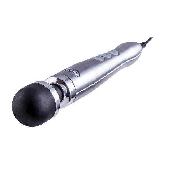Вибромассажер DOXY Die Cast 3 (Satin), очень мощный, питание 220В, металлический корпус