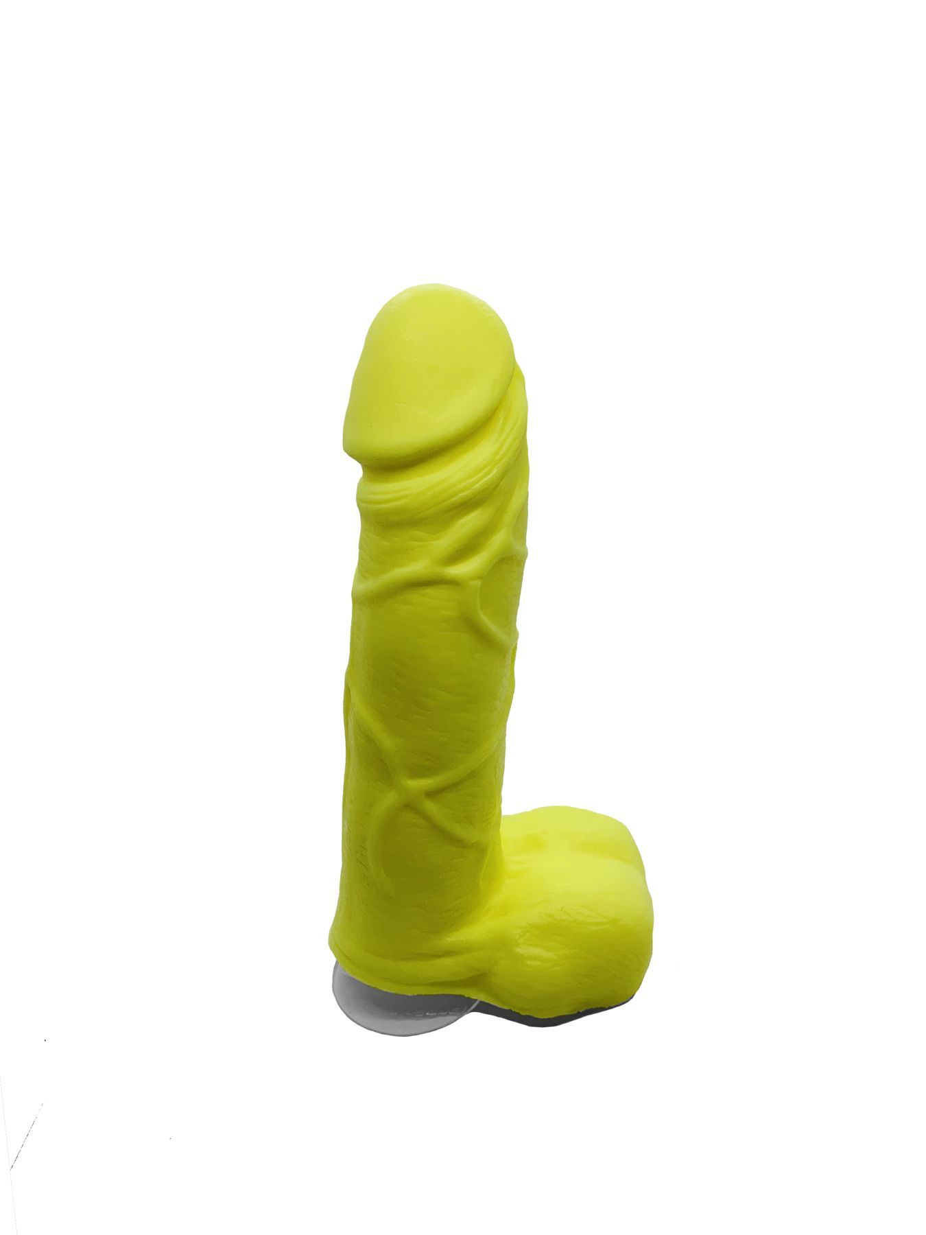 Мыло в форме пениса Чистий Кайф Yellow size крафтовое мыло-член, натуральное