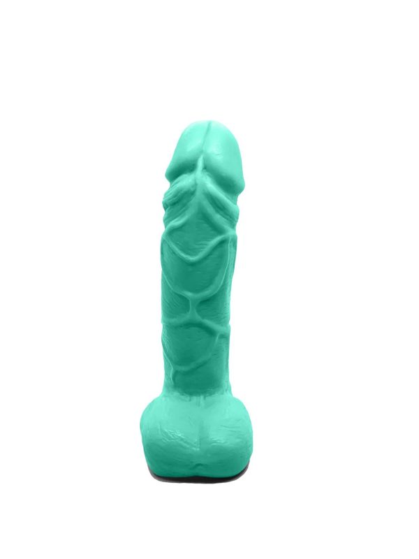 Мило у формі пеніса Чистий Кайф Turquoise size крафтове мило-член, натуральне