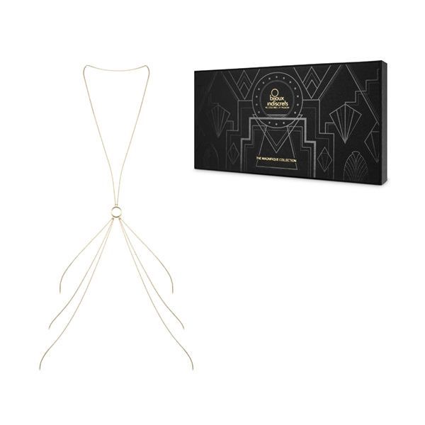 Ланцюжок для тіла Bijoux Indiscrets Magnifique 8 Body Chain - прикраса для тіла