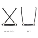 Портупея Bijoux Indiscrets MAZE - X Harness екошкіра