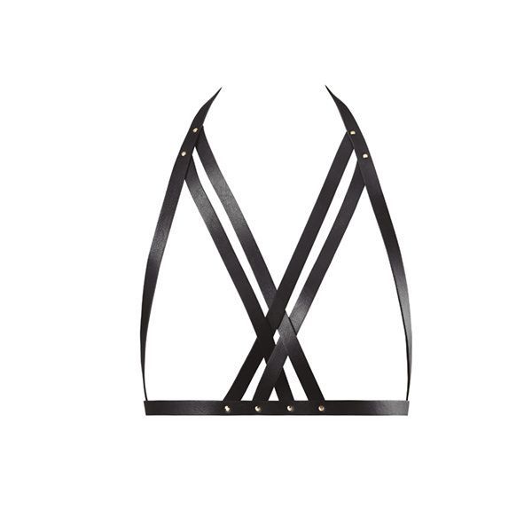 Портупея Bijoux Indiscrets MAZE — Halter Bra Harness