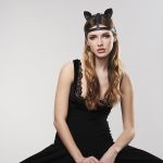 Маска кошечки Bijoux Indiscrets MAZE - Cat Ears Headpiece экокожа
