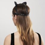 Маска кошечки Bijoux Indiscrets MAZE - Cat Ears Headpiece экокожа