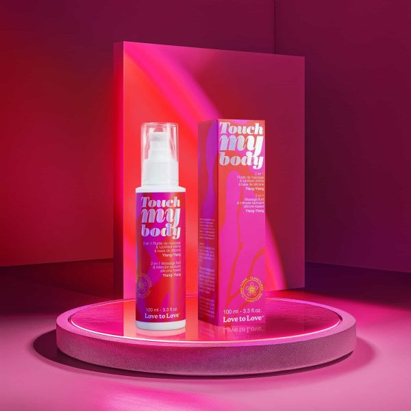 Массажный гель и смазка 2в1 Love To Love TOUCH MY BODY Ylang-Ylang (100 мл) увлажняющий