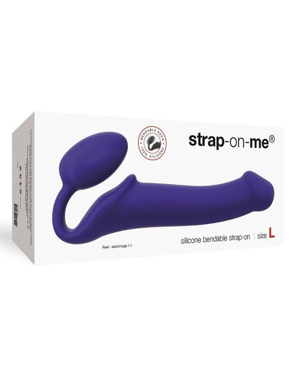 Безремінний страпон Strap-On-Me повністю регульований, діаметр 3,7 см
