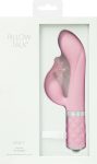 Розкішний вібратор-кролик Pillow Talk - Kinky з кристалом Сваровські, потужний