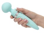 Вибромассажер 2в1 PILLOW TALK - Sultry классический массажер и вибратор с ротацией, подогрев