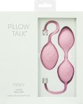 Розкішні вагінальні кульки PILLOW TALK - Frisky з кристалом, діаметр 3,2 см, вага 49-75гр