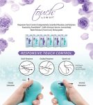 Вібратор-кролик з сенсорним управлінням і ротацією Touch by SWAN - Duo глибока вібрація