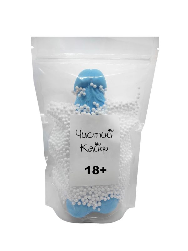 Мыло в форме пениса Чистий Кайф size крафтовое мыло-член, натуральное