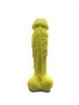 Мило у формі пеніса Чистий Кайф Yellow size крафтове мило-член, натуральне