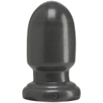 Анальная пробка для фистинга Doc Johnson American Bombshell - Shell Shock Gun Metal, диаметр 7,4см