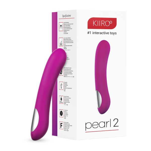 Интерактивный вибростимулятор точки G Kiiroo Pearl 2